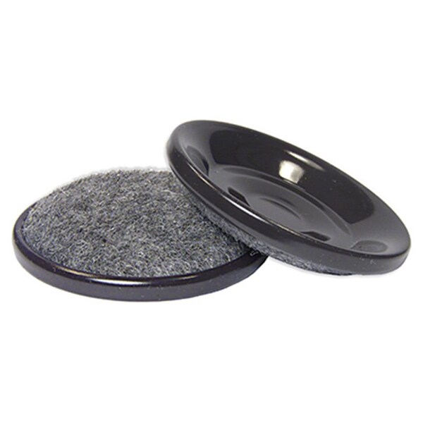 Convenience Concepts 1.56 in. TruGuard Round Furniture Cup Carpet Base with Hard Shell, 4PK HI3235106 - main